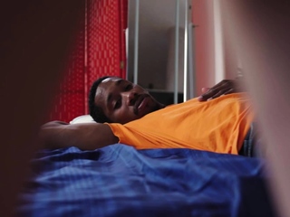 Blonde stepsister finally ends up sucking my large black cock deep