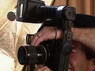 Ebony Babe Gang Banged at Weird Retro-style Occasion