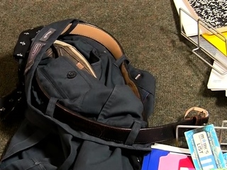 Homosexual stud with stiff 10-pounder makes his faculty pal groan