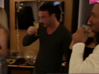 German HAPPY NEW YEAR home made couple beginner groupsex