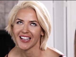 Equipment and Gizelle have intercourse on a small sofa