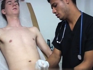 Male physician analyzing school college students homosexual xxx