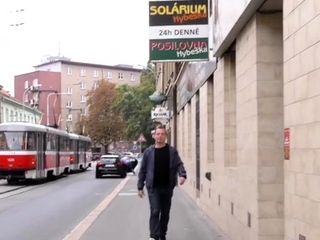 Sensational blonde sweetheart will get juicy beaver fucked