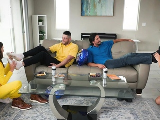 Stepdads can not cease checking their stepdaughters out