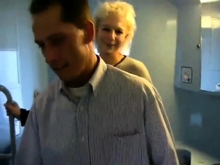 Three Milf Blondes Play With Huge Cock