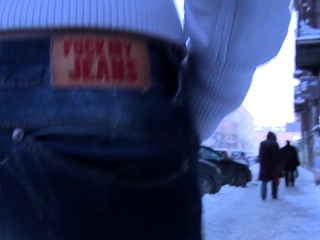 Younger brunette slut can barely match cock