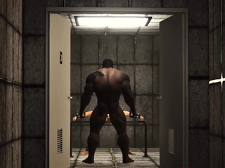 A attractive cuffed brunette with quite a few boobs gets fucked tough