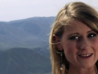 Badass blondies attempting nude paragliding