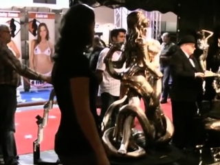 Significant knockers and tight muff make fuck mixture