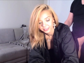 Blonde With Organic Large Boobs Loves Placing A Toy In Her