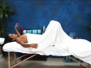 Fellow’s giant shlong enters her clean shaved pink pussy