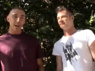 Free of charge gay cumshots and hunks Game for knob deep-throating