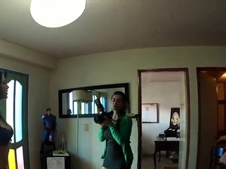 Frisky brunette gal blows dong gets prepared for fuck