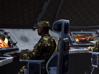 Fuck program in Location 51 Female android fucks tough attractive blonde