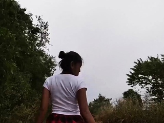 Hot amateur Thai teen fucked from behind