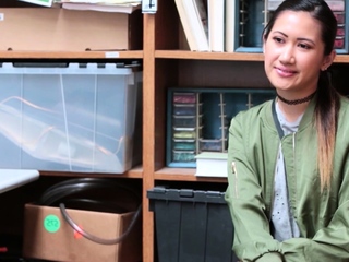 LP officer fucked an asian teen shopifters exotic pussy