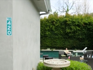 Poolside exciting with remarkable significant all-natural boobies