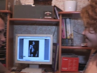 Pungent redhead russian floosy Misha is rammed