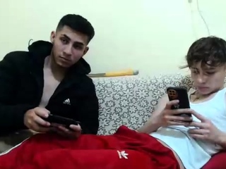 Super attractive latin gay bareback sex