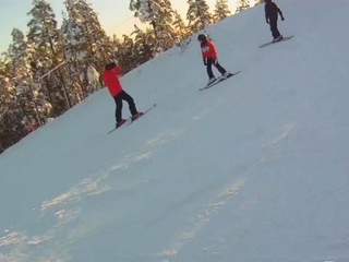 Young lady offers her new twat to a boy in spy glasses