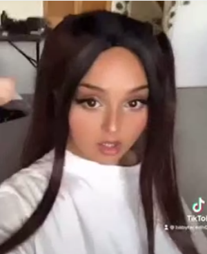 Sexy Big Boob Teen with Pierced Nipples