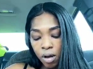 Massive Tits Kai Smoking even though Driving on Periscope