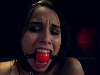 Brazilian foot fetish domination and tied teen bondage