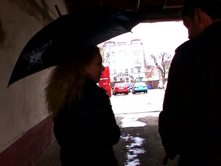 GERMAN MOM PICKUP AND FUCK AT VINTAGE STREET CASTING