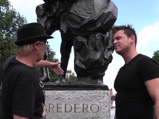 Beautiful babe with a hawt ass bows more than and sucks dick tough