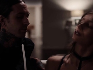 Horny Tbabe gets her ass licked and fucked by tattooed guy