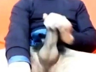 Italian Str8 Guy with Major Cock cums on cam 118