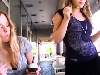 Muff of sweetheart is fisted