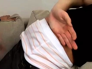 Nervous gay twink is stripped by older guys A Effectively