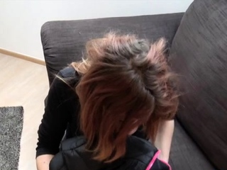 Pole hardens with breathtaking cutie ‘s vagina