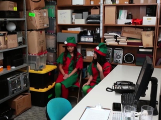 Santas elves became a tiny naughty