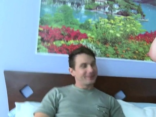 Savory booty latin girlie Andrea fucks in lots of poses