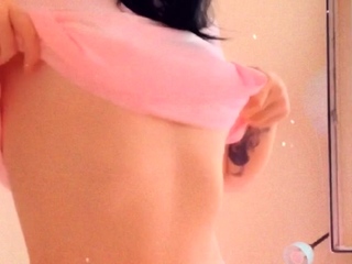 Stacked brunette goes solo toys and masturbation