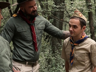 Young Twink 3way Fucked By Scoutmasters