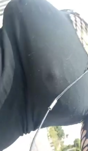 Big titties and fishnets