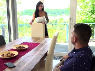 Busty boss punishes a naughty employee