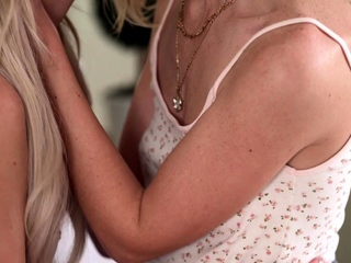 Coed dyke teen finger and lick pussy in this hd video