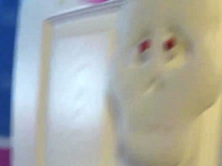 Fat blonde teen solo 1st time Swalloween Exciting