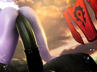 Game Babes Gets a Good Pounding from Behind