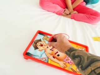 Games with a naughty twist with my innocent stepsister