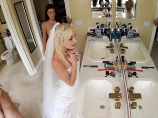 Garden celebration orgy and classroom group sex xxx Bridesmaids