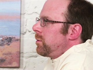 Glam cfnm dommes aggressively wank their sub in group