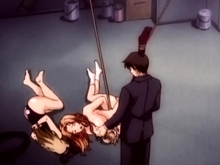 Low-level employee seduces three stepsisters – Uncensored Hentai