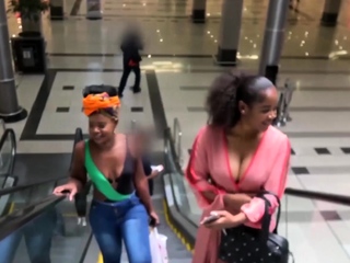 True african lesbian couple makeout