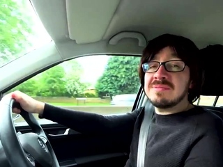 Actual brit gets facialized sucking