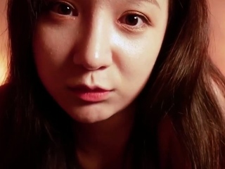 Softcore solo with cute asian chick Akane Ozora